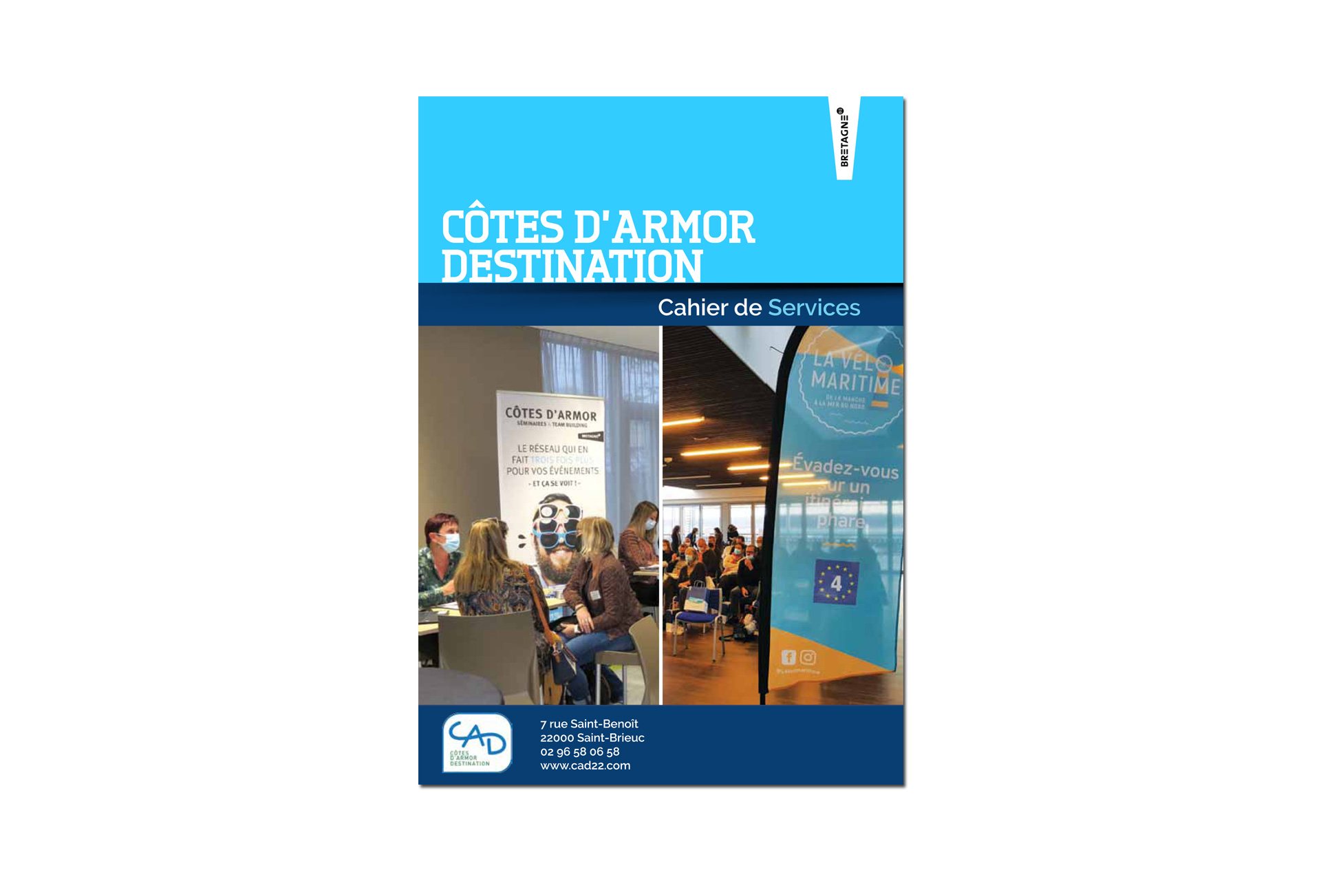 Cahier de serives Côtes d'Armor Destination