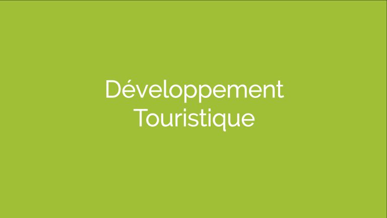 Développement touristique