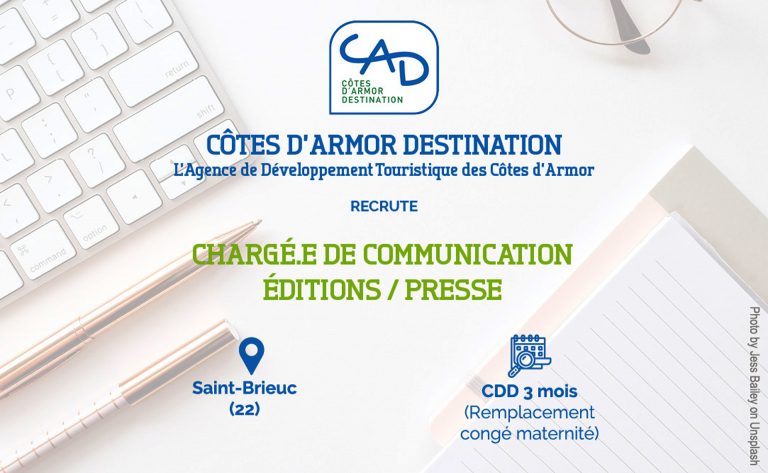 CAD recrute pour un remplacement de congé maternité un(e) Chargé.e de Communication Editions Presse