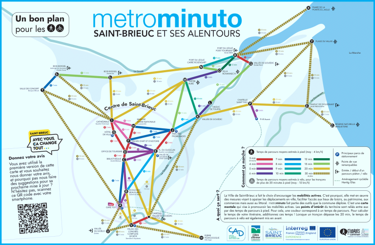 Carte Métrominuto