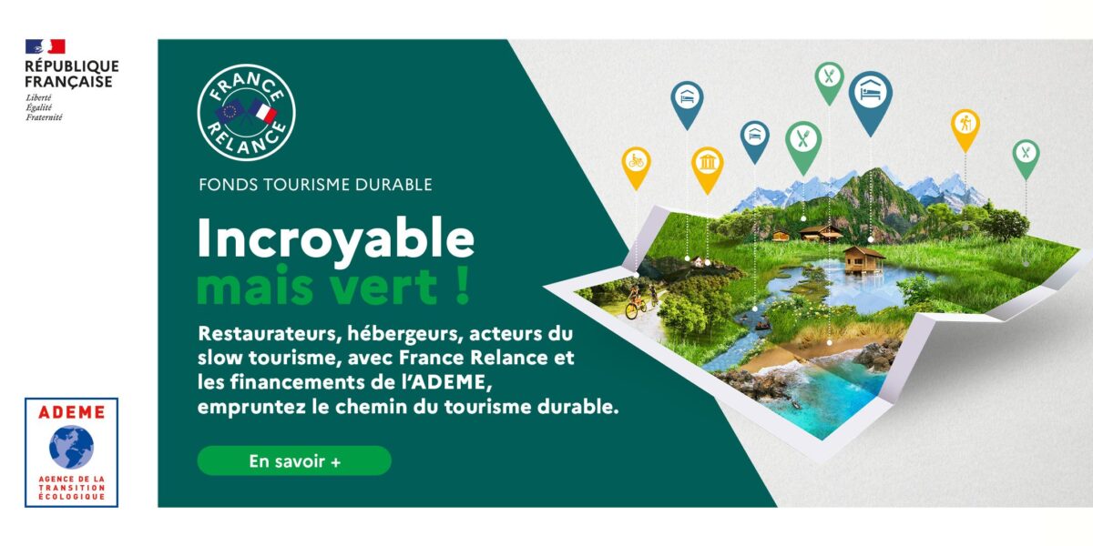 ADEME Appel à projet Formes émergentes de tourisme