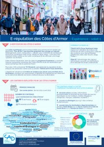 Fiche Observatoire tourisme E-reputation des Côtes d'Armor