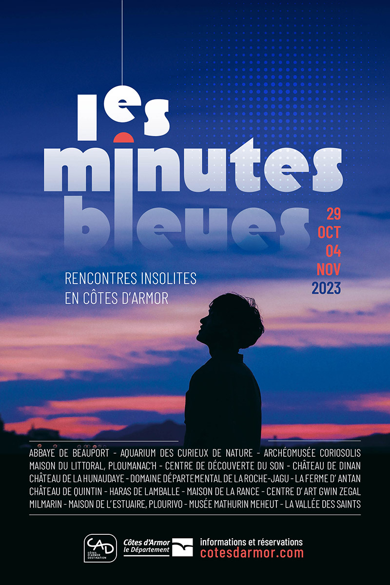 Affiche les Minutes Bleues 2023