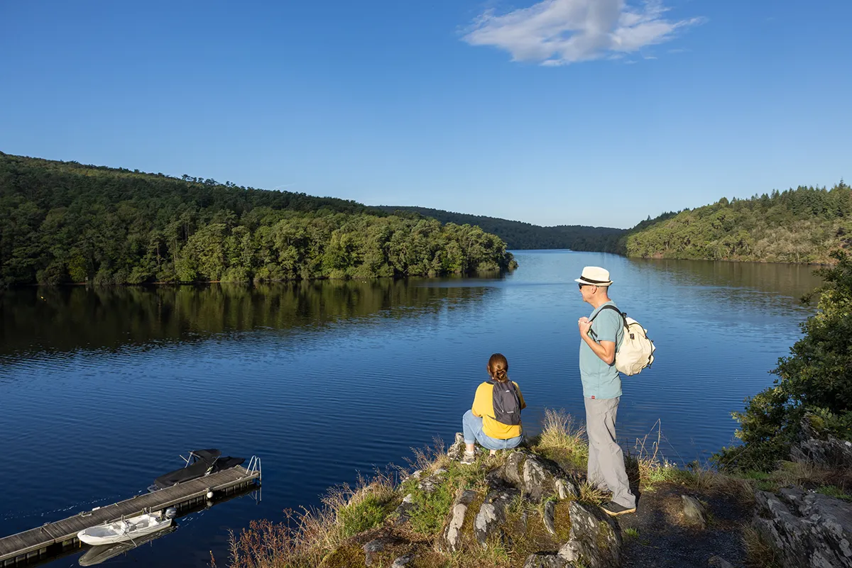 Lac de Guerlédan ©Emmanuel-Berthier
