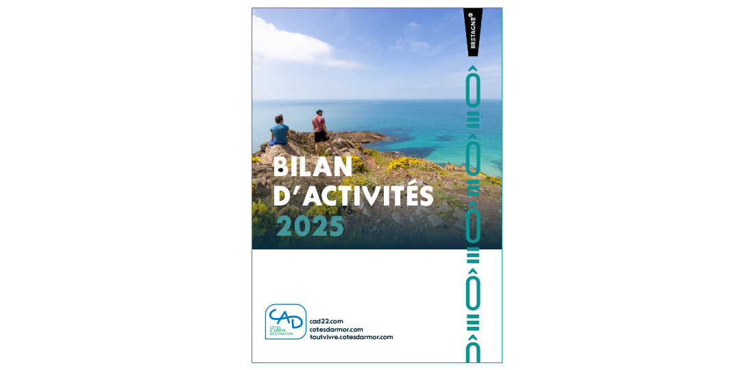 Couverture Bilan d'Activités 2025 de Côtes d'Armor Destination