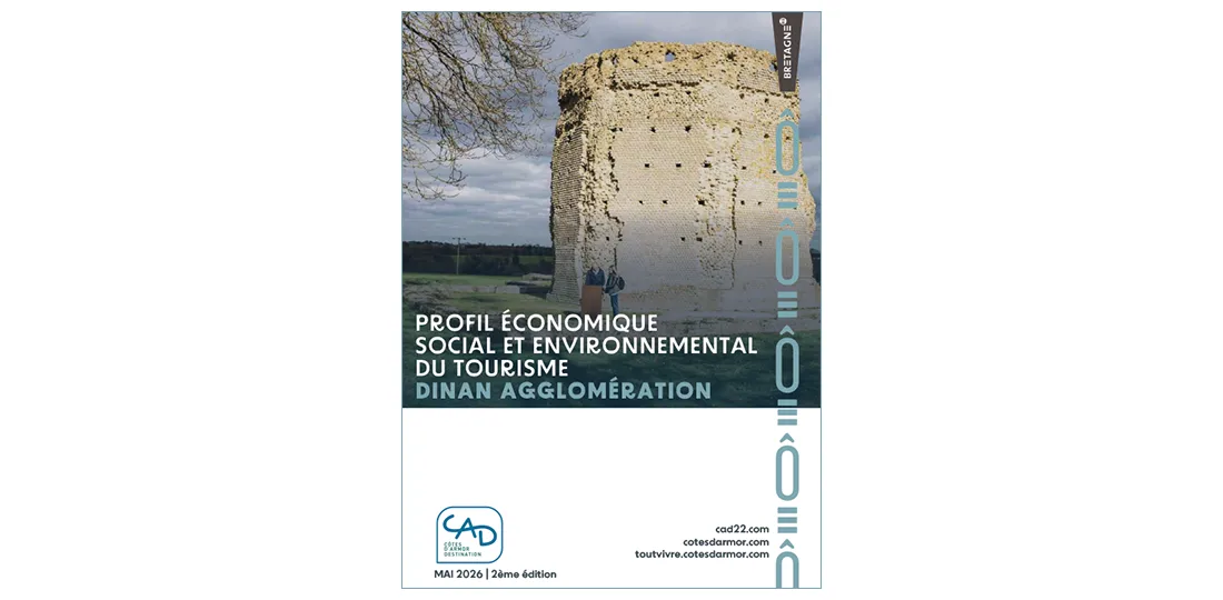 Couverture étude Profil touristique Dinan Agglomération