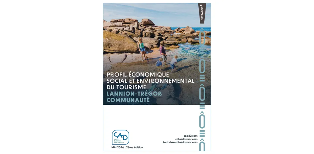 Couverture étude Profil touristique Lannion Trégor Communauté