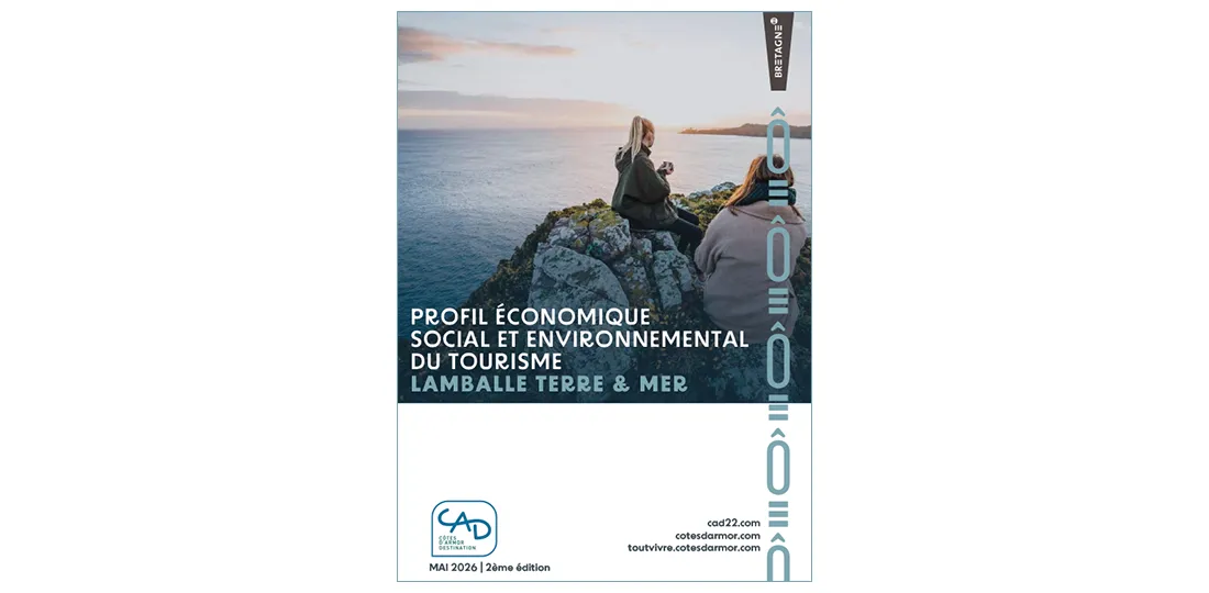 Couverture étude Profil touristique Lamballe Terre et Mer
