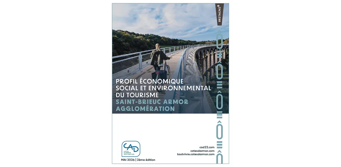 Couverture étude Profil touristique Saint-Brieuc Armor Agglomération