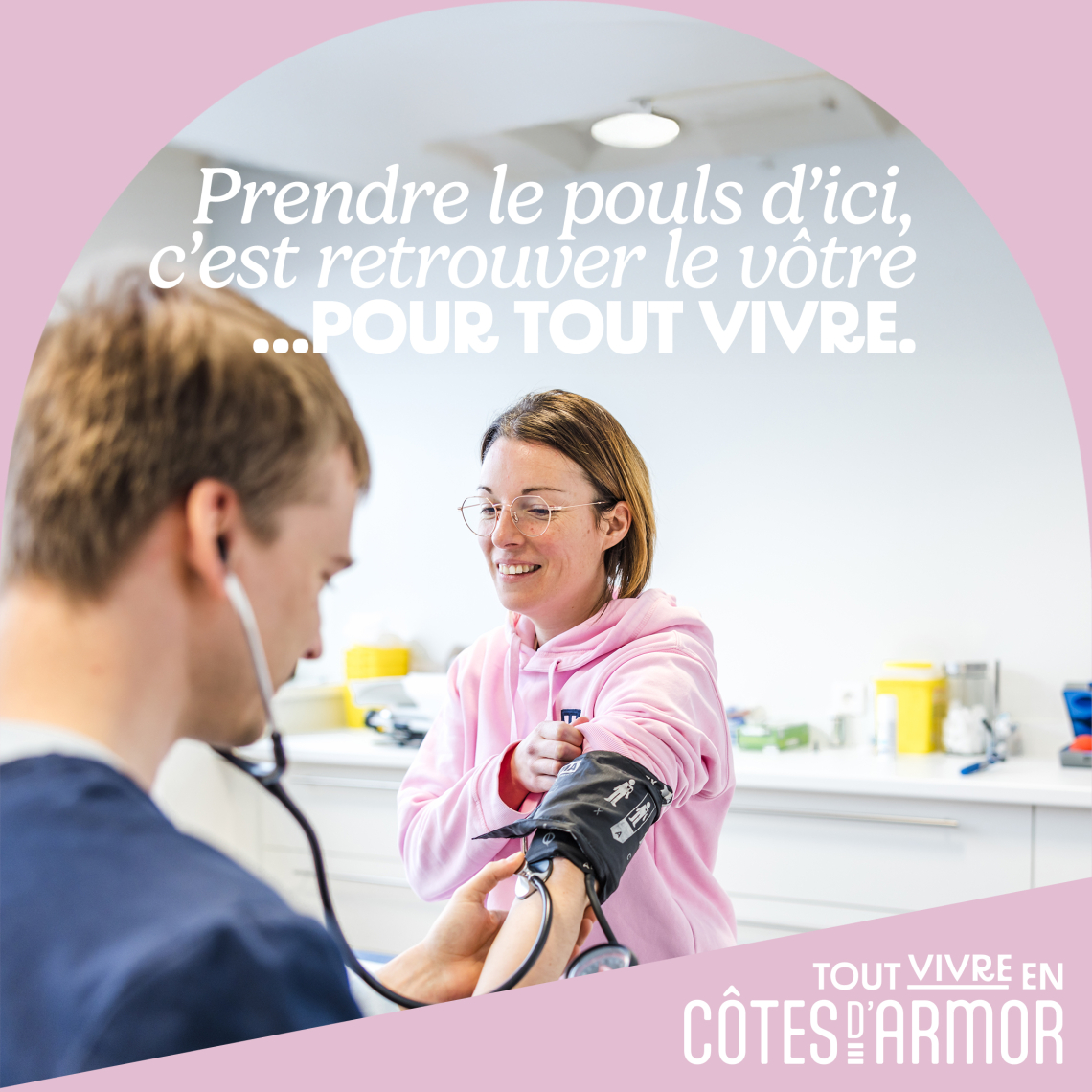 Campagne attractivité Santé Côtes d'Armor